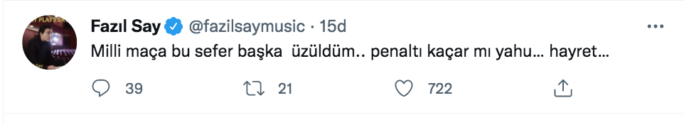 fazil say dan milli takim yorumu